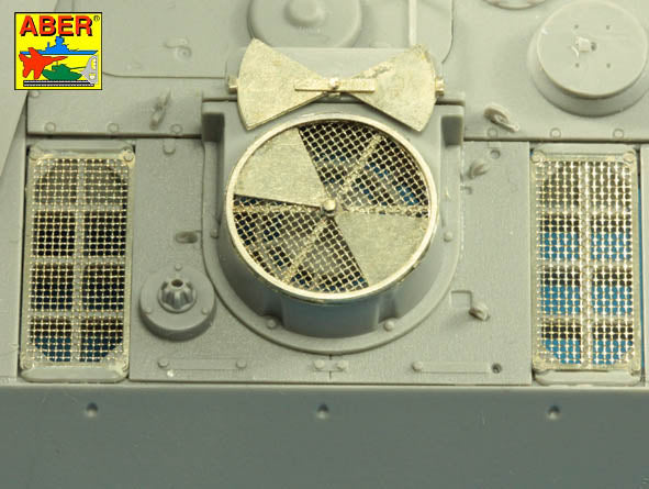 Grilles for Pz.Kpfw.V Ausf.G Panther & Jagdpanther Ausf.G2 Late models (designed be used with Takom kits)