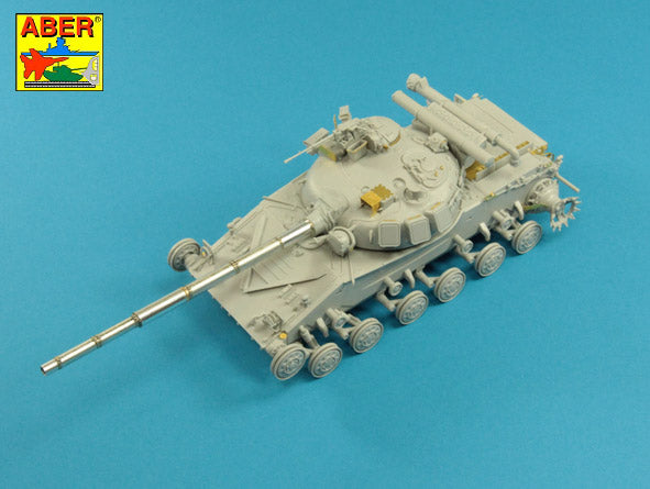 125mm 2A46M Barrel for Soviet Tank T-72M1 & T-64A/B (designed to be used with Tamiya, Trumpeter and Zvezda kits)