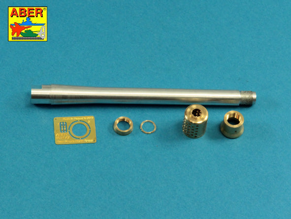 150mm Barrel with muzzle brake for E-100 Heavy tank with Krupp turret (designed to be used with Trumpeter kits)