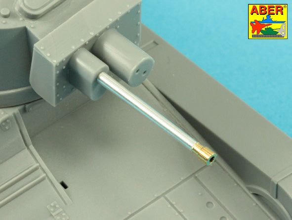 37 mm Bofors wz.37 barrel for Polish 7TP tank (designed to be used with Mirage Hobby kits)