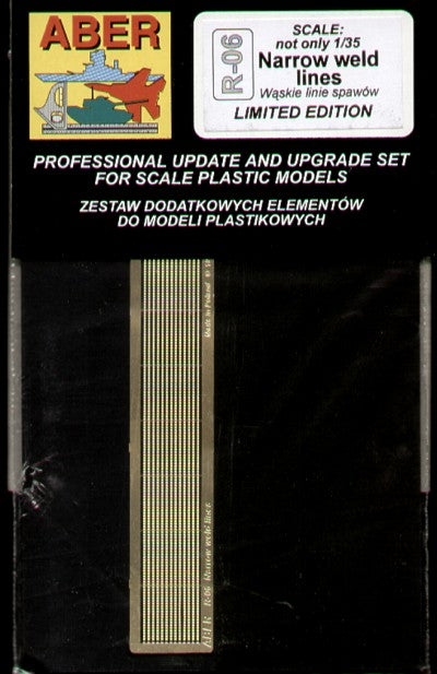 narrow weld lines