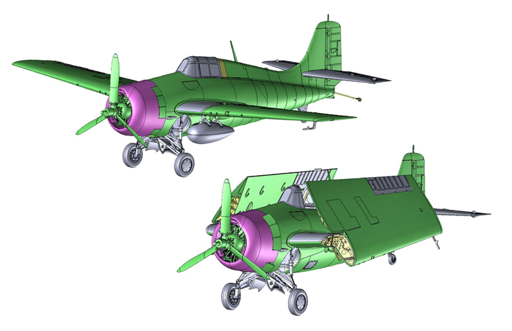 Grumman F4F-4 Wildcat 'Battle of Midway' NEW TOOLING IN 2024!