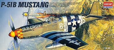 North-American P-51B Mustang 'Old Crow' (WAS AC1667) **PLEASE ALSO SEE AC1667 FOR REMAINING STOCK UNDER OLD CODE**