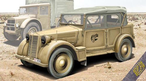 Italian light military vehicle 508 CM Coloniale