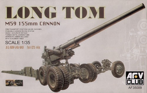 M59 Long Tom 155mm Cannon and Limber
