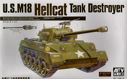 AFV Club US Army M18 Hellcat Tank Destroyer PKAF35015