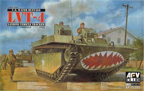 AFV Club US Army LVT-4 Water Buffalo (Early) Landing Vehicle Tracked PKAF35205