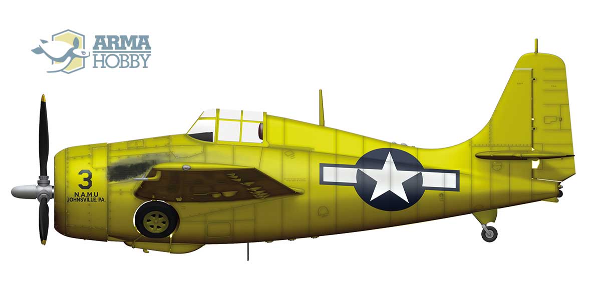 General-Motors FM-2 Wildcat 'Training Cats' Limited Edition with decals by Techmod