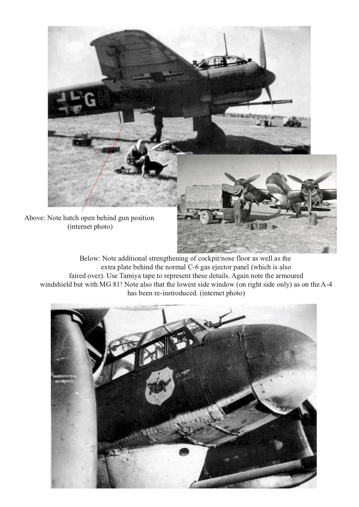 Junkers Ju-88P-1 conversion (designed to be used with Revell Ju-88A-4 kits)