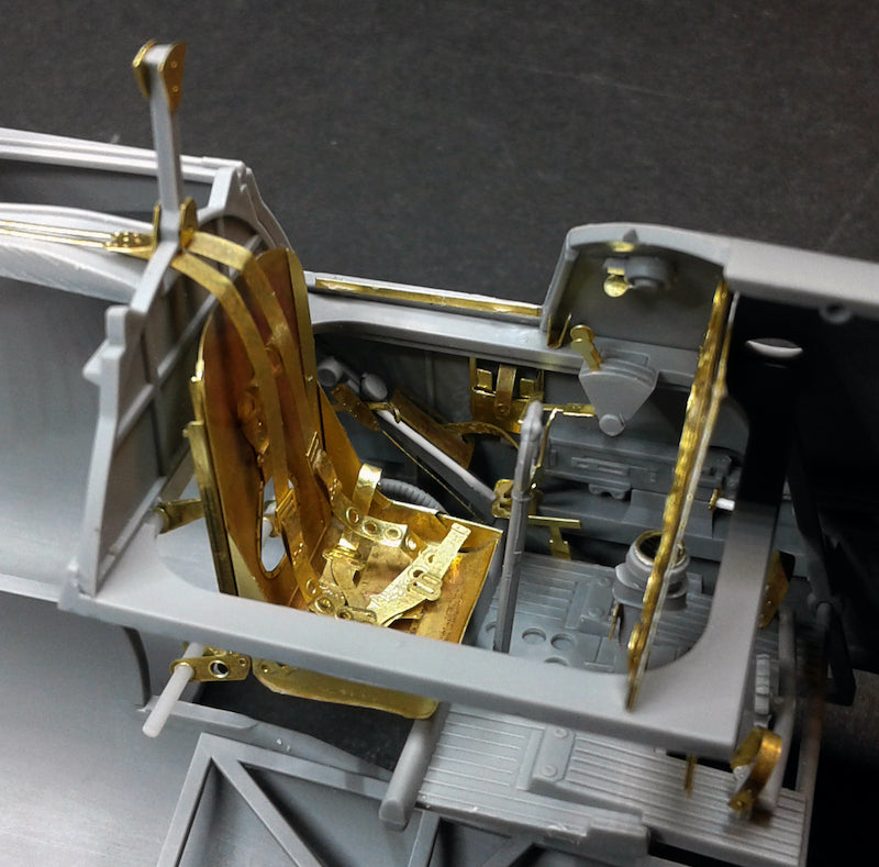 Gloster Gladiator Mk.I/Mk.II/Sea cockpit details (designed to be used with ICM UA UK kits)