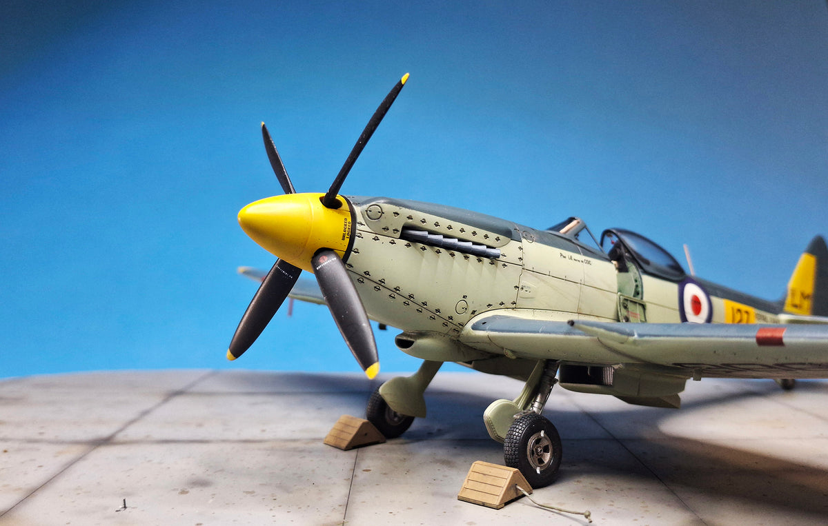 Post War Fastener stencils - perfect for Supermarine Seafire F.XVIIs and other subjects