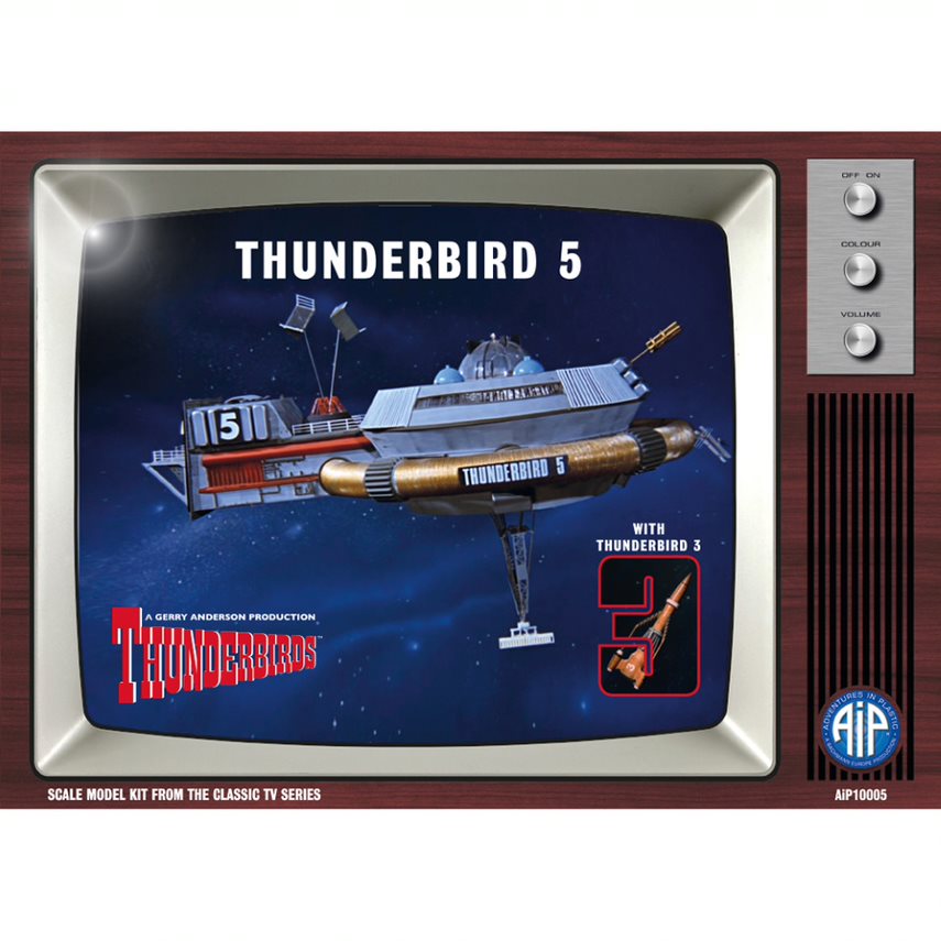 Adventures in Plastic AIP Thunderbird 5 with Thunderbird - AIP10005 - Sci-Fi & Space Kits