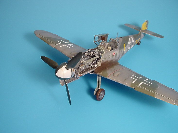 Messerschmitt Bf-109G engine set (designed to be used with Hasegawa kits) (finished by Aires May 2025)