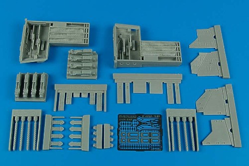 Vought F4U-1D Corsair gun bay (designed to be used with Trumpeter kits)