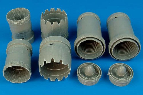 McDonnell F-15K Slam Eagle exhaust nozzles (designed to be used with Tamiya kits)