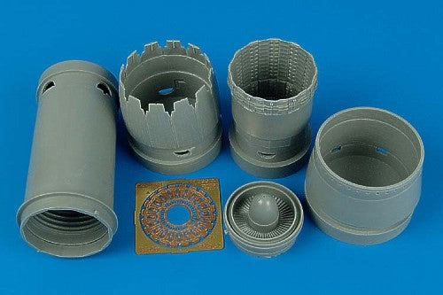Lockheed-Martin F-16CG/F-16CJ Block 40/50 Fighting Falcon exhaust nozzles (designed to be used with Academy kits)