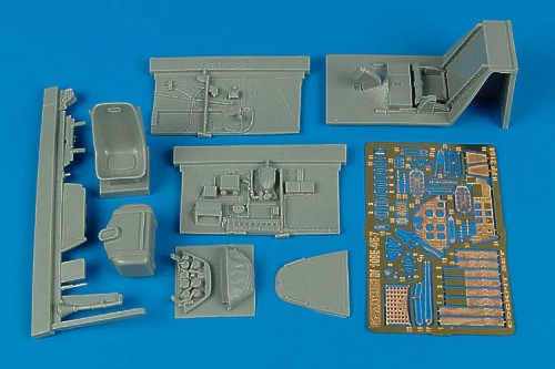 Messerschmitt Bf-109E-4/Bf-109E-7 cockpit set (designed to be used with Eduard kits)