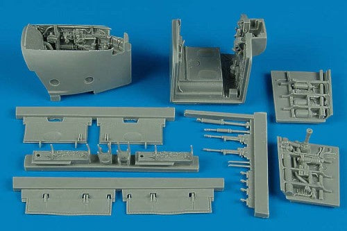McDonnell-Douglas AV-8B Harrier II wheel bay (designed to be used with Trumpeter kits)