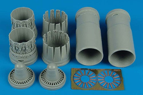 Eurofighter EF-2000A Typhoon EF 2000A late exhaust nozzles bay (designed to be used with Trumpeter kits)