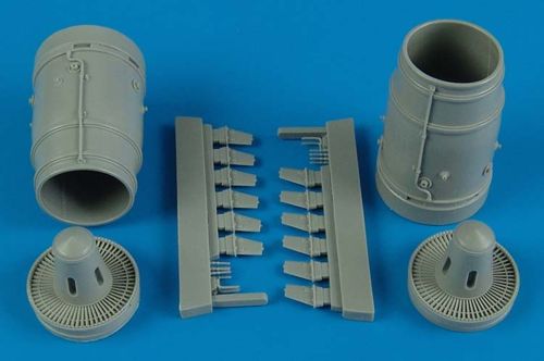 Sukhoi Su-25K Frogfoot A exhaust nozzle (designed to be used with Trumpeter kits)