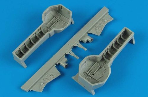 Mitsubishi A6M5 Zero wheel bay (designed to be used with Tamiya kits)