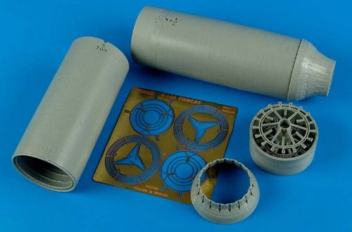 Grumman F-14A Tomcat exhaust nozzles (designed to be used with Tamiya kits)