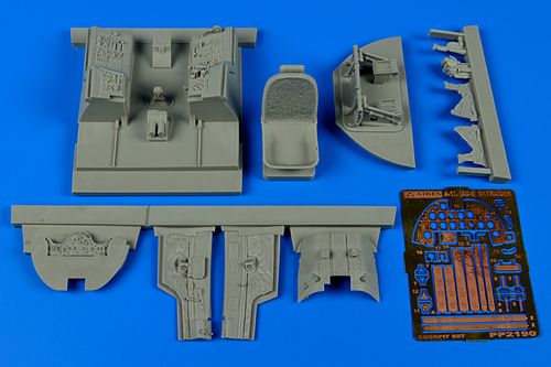 Douglas A-1H (AD-6) Skyraider cockpit set Skyraider cockpit set (designed to be used with Trumpeter kits)