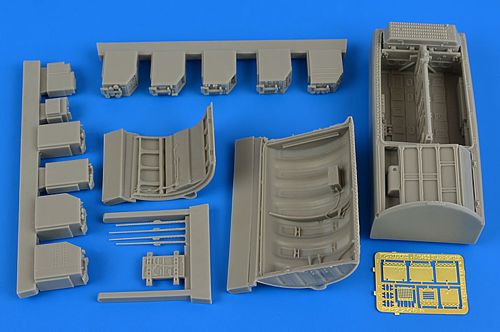Lockheed F-104G/S Starfighter electronics & ammunition bay (designed to be used with Italeri kits)
