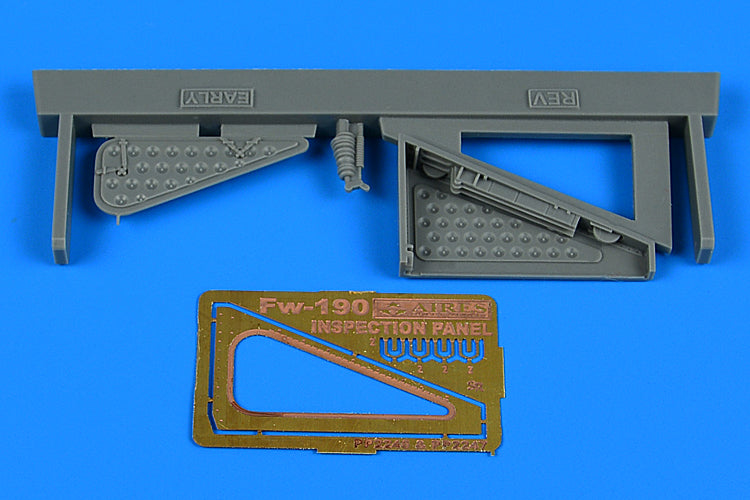 Focke-Wulf Fw-190F-8 inspection panel - early (designed to be used with Revell kits)
