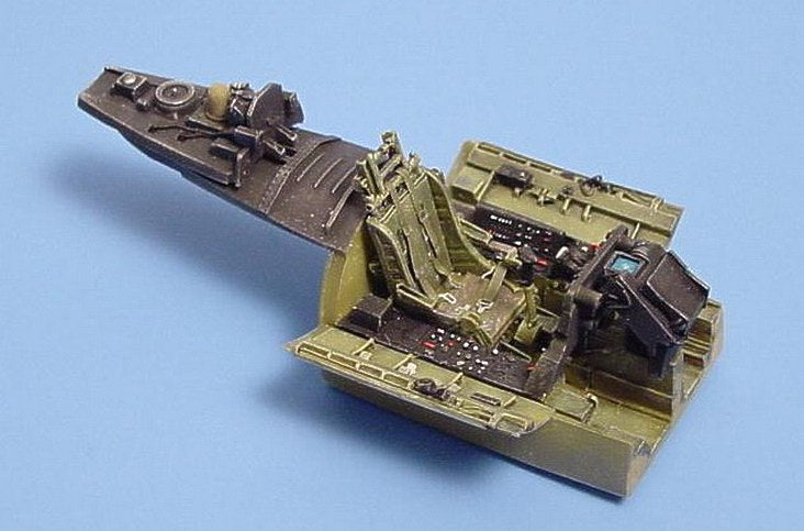 Republic F-84G Thunderjet cockpit (designed to be used with Tamiya kits)