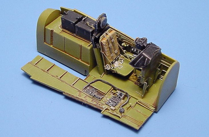 North-American P-51D Mustang cockpit (designed to be used with Tamiya kits)