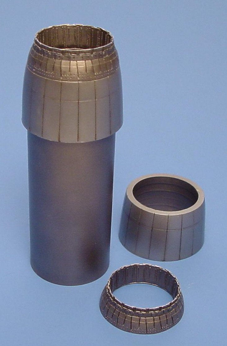 Grumman F-14A Tomcat exhaust nozzles open (designed to be used with Hasegawa kits)