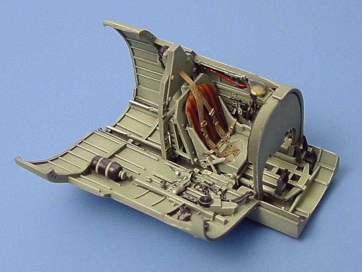 Supermarine Spitfire Mk.IX cockpit (designed to be used with Tamiya kits)