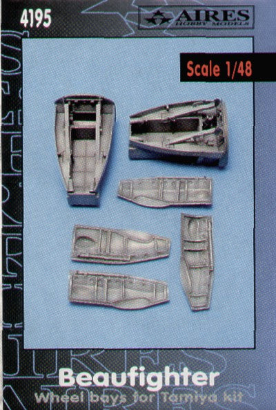 Bristol Beaufighter Mk.VI/TF Mk.X wheel bay (designed to be used with Tamiya kits)