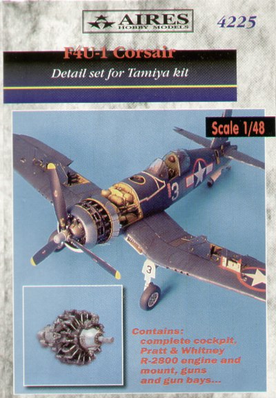 Vought F4U-1 Corsair details (designed to be used with Tamiya kits)