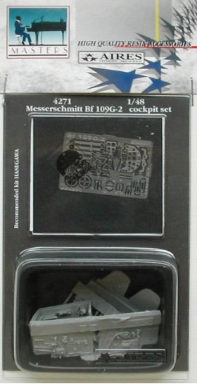 Messerschmitt Bf-109G-2 cockpit (designed to be used with Hasegawa kits)