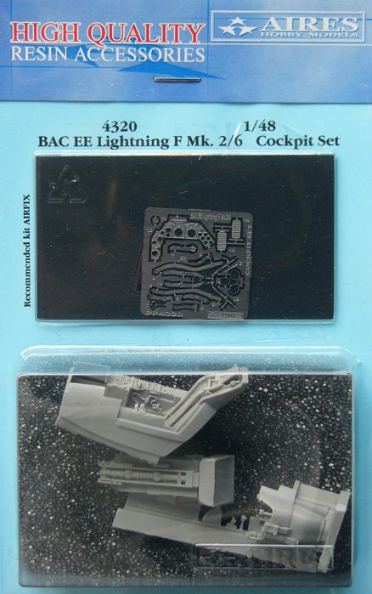 BAC/EE Lightning F.2/F.6 cockpit (designed to be used with Airfix kits)