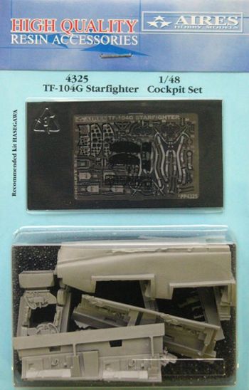 Lockheed TF-104G Starfighter cockpit set (designed to be used with Hasegawa kits)