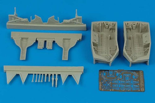 Grumman F6F-3/F6F-5 Hellcat wheel bay (designed to be used Eduard kits)