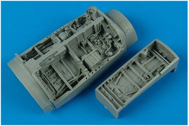 Lockheed-Martin F-16C Fighting Falcon wheel bays (designed to be used with Tamiya kits)