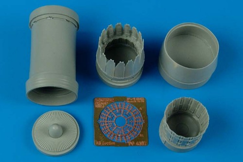 Lockheed-Martin F-16C Falcon block 25/32 exhaust nozzle (designed to be used with Tamiya kits)