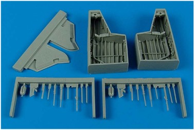 Hawker Typhoon Mk.I wheel bay (designed to be used with Hasegawa kits)