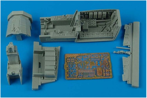 McDonnell F-15C Eagle (early v.) cockpit set (designed to be used with Hasegawa kits)