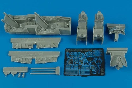 Lockheed-Martin F-16N block 30 fighting Falcon cockpit set (designed to be used with Hasegawa kits)