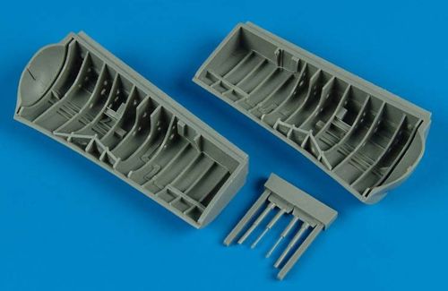 Curtiss SB2C-1C Helldiver wheel bay (designed to be used with Accurate Miniatures and Revell kits)