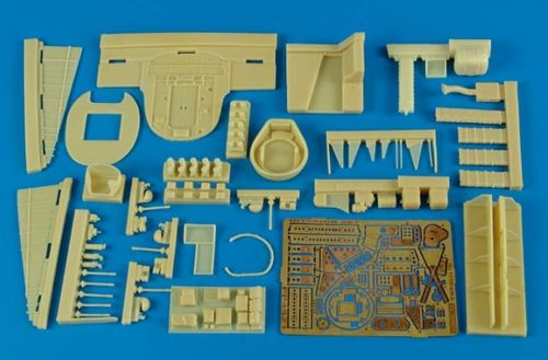 Heinkel He-111H-4 interior set (designed to be used with Monogram and Revell kits)