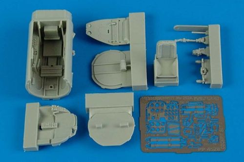 Messerschmitt Me-262A cockpit set (designed to be used with Hobby Boss kits)