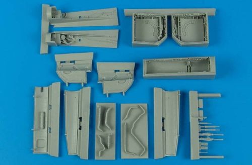 Sukhoi Su-27 Flanker B wheel bay (designed to be used with Academy kits)