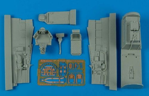 North-American P-51D Mustang cockpit set (designed to be used with Hobby Boss kits)