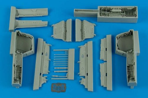 Grumman F-14A/F-14B/F-14D Tomcat wheel bay (designed to be used with Hobby Boss kits)